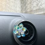 Mavi Parlak Çiçek Klima Koku