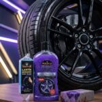 Simli Mor Lastik Parlatıcı