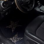 Yıldız Desen Leopar Paspas Set